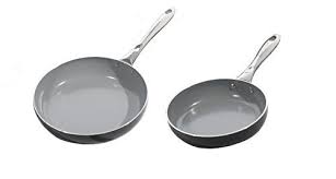 Berghoff Earthchef Boreal Ii 2 Piece Non Stick Ceramic Frying Pan Set Fry Pan Set Berghoff Frying Pan