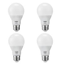 Philips 60 Watt Equivalent A19 Non Dimmable Energy Saving Led Light Bulb Daylight 5000k 16 Pack 461137 The Home Depot