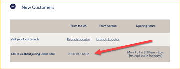 We offer a fast and easy way of getting customer service numbers of thousands of companies all over the world. Ulster Bank Uk Servoce Contact Number 0800 046 6486 Free Phone