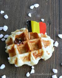 Chocolate Liege Waffles Recipe Waffles Liege Waffle Yummy Waffles