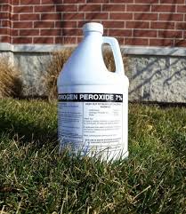 If you use a solution of hydrogen peroxide, you can create additional aeration of the soil, which contributes to the rapid absorption of nutrients that are contained in the soil itself. 7 Hydrogen Peroxide 4 One Gallon Containers Clearwater Systems