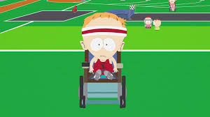 Timmy, jimmy and cartman prepare to compete in an upcoming sporting event. The Special Olympics Clip Up The Down Steroid Episode Southpark Online Nl