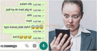 19 may 2020, 10:04 am. Bodohlah Aku Gelak Sampai Keluar Air Mata Netizen Pecah Perut Tengok Koleksi Typo Orang Malaysia Lobak Merah