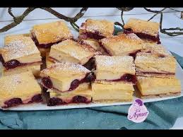 Kase Kirsch Torte Vom Blech I Kirsch Kasekuchen Youtube Kuchen Kuchen Rezepte Backrezepte