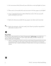 A pathogen or infectious agent is a biological agent that causes disease or illness to its host. Why Model 1 The 1854 London Cholera Outbreak Pages 1 6 Flip Pdf Download Fliphtml5