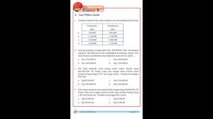 Ia mengambil keuntungan rp20.000 untuk sepotong celana dan rp12.000 tiap potong kemeja. Kelas 7 Aritmatika Sosial Uji Kompetensi 6 Youtube