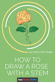 Visit the post for more. How To Draw A Rose In A Few Easy Steps Easy Drawing Guides
