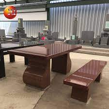 The solid wood base features four angled legs that create a distinctive silhouette. Wholesale Garden Marble Stone Dining Table Set For Outdoor Furniture Buy Garden Table Marble Table Marble Dining Table Set Product On Alibaba Com