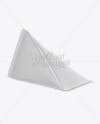 Download Triangular Carton Package Mockup Half Side View In Packaging Mockups On Yellow Images Object Mockups PSD Mockup Templates