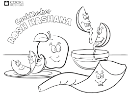 Free Rosh Hashana Coloring Pages Rosh Hashanah Crafts Rosh Hashana Rosh Hashana Crafts