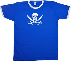 Jolly Roger Ringer T-shirt