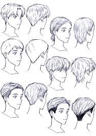 Picture out a simple outline of short and. 35 Best Anime Hairstyles Male Ideas In 2021 Anime Hairstyles Male How To Draw Hair Manga Hair