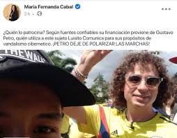 The latest tweets from maría fernanda cabal (@mariafdacabal). Matador S Tweet Esto Es Real O Fake Trendsmap