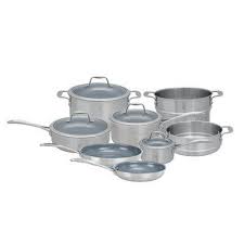Zwilling Ja Henckels Spirit Ceramic Coated Set 12pc Click Image To Review More Det Cookware Set Stainless Steel Ceramic Nonstick Cookware Nonstick Cookware