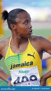 100 Metres Women Jamaica Palmer Editorial Photography