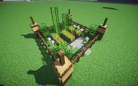 Cool Minecraft Garden Ideas Minecraft Farm Bib And Tuck Minecraft Farm Minecraft Garden Minecraft Garden Ideas