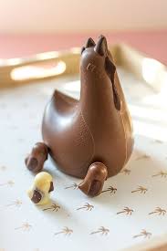 La Poule En Choc Et Les Poussins Chics De Michel Cluizel Pour Paques Concours Recettes Faciles Recette Pas Cher Recettes Rapides Par Stella Cuisine Verrine Chocolat Recette Verrine Croquette Pomme