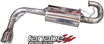 Tanabe Medalion Touring Axle Back Exhaust Scion Tc 2011 2015 Ecs Performance