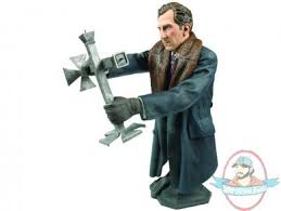 Dies ist eine 1/1 kunstkarte. Hammer Peter Cushing Van Helsing Mini Bust By Titan Books Uk Man Of Action Figures