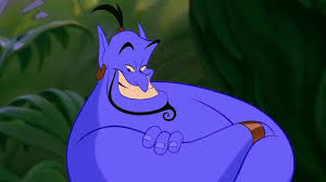 J'ai frotté la lampe, avec une certaine crainte. Le Genie Portrait Du Personnage Disney