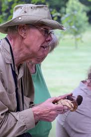 Dick Dougall describing Boletus hortonii ( Corrugated Bolete). By Brian  Johanson.