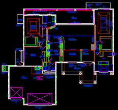 Cad Building Template Us House Plans House Type 21 3318sqft