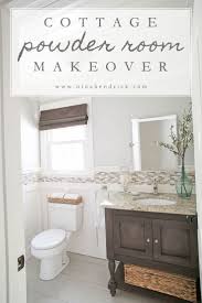 Diy Board And Batten Cottage Powder Room Makeover Beadboard Bathroom Bathrooms Remodel Small Bathroom Vanities