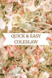 Simple Delicious Coleslaw Recipe Homestyle Hunny Easy Coleslaw Coleslaw Recipe Easy Coleslaw Recipe