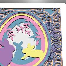 Download M12 Easter Bunny Svg 3d Easter Bunny Shadow Box Svg For Cricut Glowforge Files Laser Cut Files 3d Mandala Svg Multilayered Mandala Svg Craftmegood