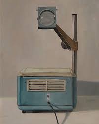 Daily Painting Big Overhead 16x20 Daily Painting Overhead Projector Original Oil Painting