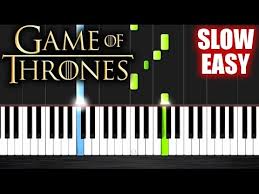 Our lesson is an easy way to see how to play these sheet music. Game Of Thrones Theme Slow Easy Piano Tutorial By Plutax Youtube