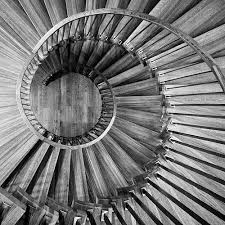 The Use Of Black And White In This Photo Enhances The Design And Erases The Stai Principles Of Design Principles Of Design Movement Principles Of Art Balance