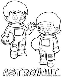 Use these free printable space coloring pages for kids as a fun art activity for the classroom for homeschooling or just for creative time. Professions Astronauts Coloring Pages Printable