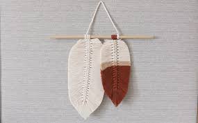 You can also convert it into a potholder or a shelf for elegant storage space. Diy Boho Macrame Feather Wall Hanging Willow Bloom Home