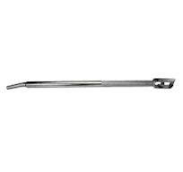 Strap Winder w/ Winch Bar for Flatbed Trailer - Black Powder Coated Steel