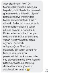 Bu tarz videoların sayısının artması için bize katılarak aylık destek sağlayabilirsiniz. Ankara Kusu Na Twitteru Diyanet Isleri Baskani Ali Erbas In Laiklik Kaldirilsin Diyen Ayasofya Imami Hakkinda Hic Bir Sey Dememesi Cok Ilginc Gercekten Dibalierbas Https T Co Goskilg1gx
