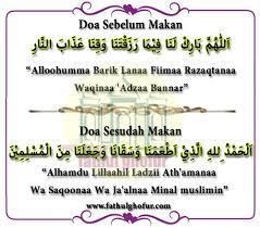 Maybe you would like to learn more about one of these? Doa Sebelum Makan Dan Sesudah Makan Arab Latin Dan Artinya Fathulghofur Com