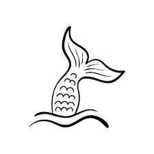 Free Free 300 Outline Mermaid Tail Svg SVG PNG EPS DXF File
