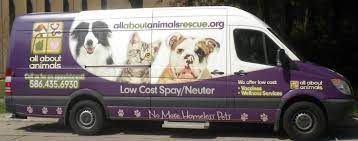 Lisa is a licensed health care professional and can communicate any findings to assist you with treatment decisions. Schedule A Warren Transport Van For Spay Neuter All About Animals Rescue Michigan