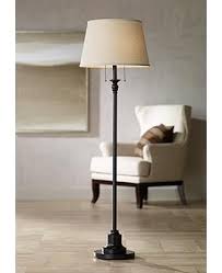 Inspired by modern sculpture, it elevates a living room or refined home office with its luxurious texture and substantial figure. Traditional Bronze Floor Lamps Lamps Plus