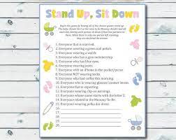 Baby Shower Points Poem Printable Game Baby Shower Game Neutral Gender Baby Shower Game Poem Game Printable Poem Points Pink Blue Baby Shower Printable Baby Shower Games Printable Games