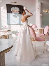 Check spelling or type a new query. Chic Einfache Brautkleider Mit High Slit Dunner Armellose A Linie Brautkleid Robe De Mariee Wedding Dresses Aliexpress