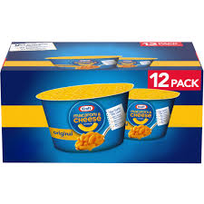 (or, tear bread into large pieces; Kraft Original Macaroni Cheese Easy Microwavable Dinner 12 Ct Box 2 05 Oz Cups Walmart Com