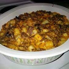 Cowboy Ground Venison Casserole Recipe Recipe Deer Meat Recipes Venison Recipes Cooking Venison Steaks