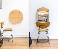 This Foldable Wall Desk Is Ideal For Small Spaces Desks For Small Spaces Wall Desk Home Office Design
