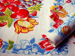 Image result for vintage tablecloth
