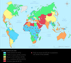Selon que choisir, il y aurait en france 2 millions de personnes qui ne reçoivent pas une eau du. Inegalite De Repartition Et D Acces A L Eau Dans Le Monde 2nde Questions Sur Documents Geographie Kartable