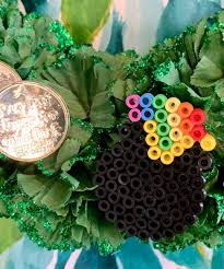Perler Bead Pot of Gold - Slumbering Alligator