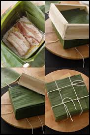 Banh Chưng Vietnamese New Year Cake Pork Belly Food Presentation Food