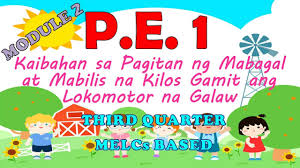 Ang mga piling tauhan dito'y may taglay na suliraning makakaharap nila sa malayong planeta o di kaya'y sa malayong hinaharap ng daigdig ngunit may. P E Grade 1 Q3 Module 2 Melcs Based W Narration Mabilis At Mabagal Na Kilos Lokomotor Youtube